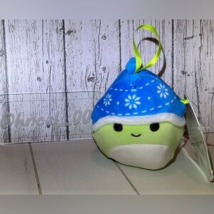 Squishmallows Danny Plush Winter/Holiday Collection Ornament